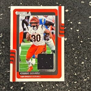 Panini Chase Brown Red Orange Football Card